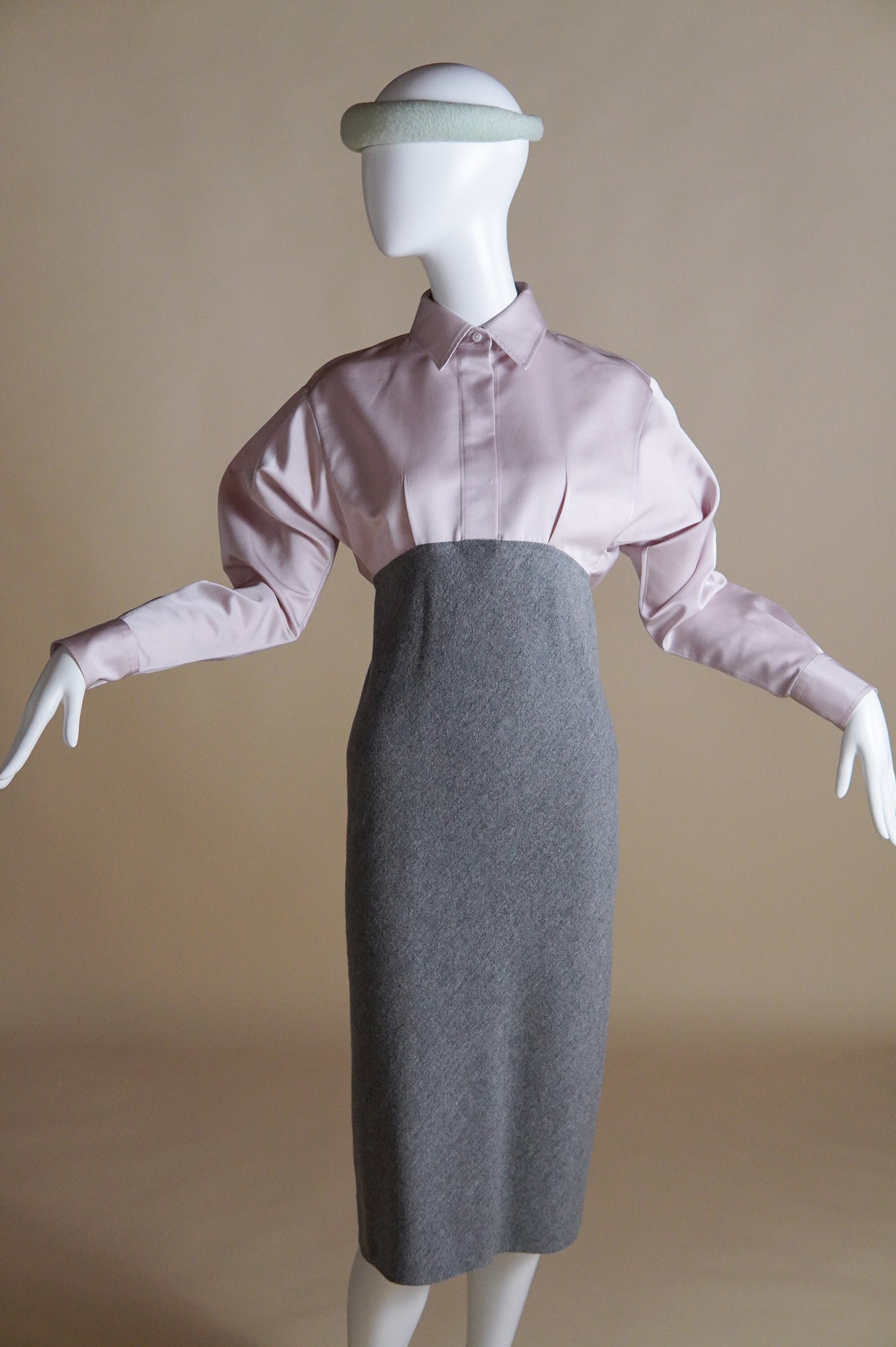 F/W 2008 Marc Jacobs runway dress and headband in collaboration with Stephen Jones - XS