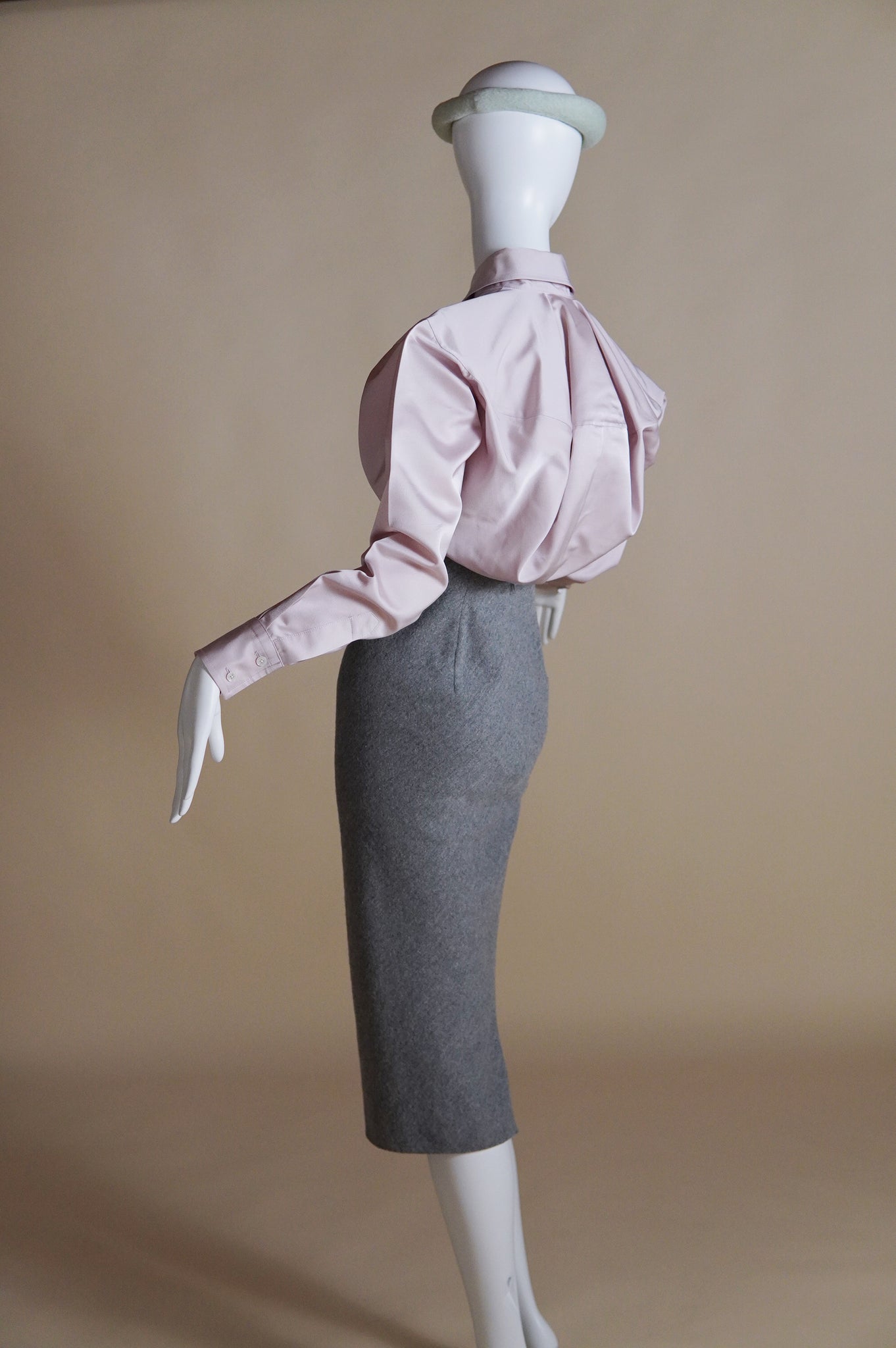 F/W 2008 Marc Jacobs runway dress and headband in collaboration with Stephen Jones - XS