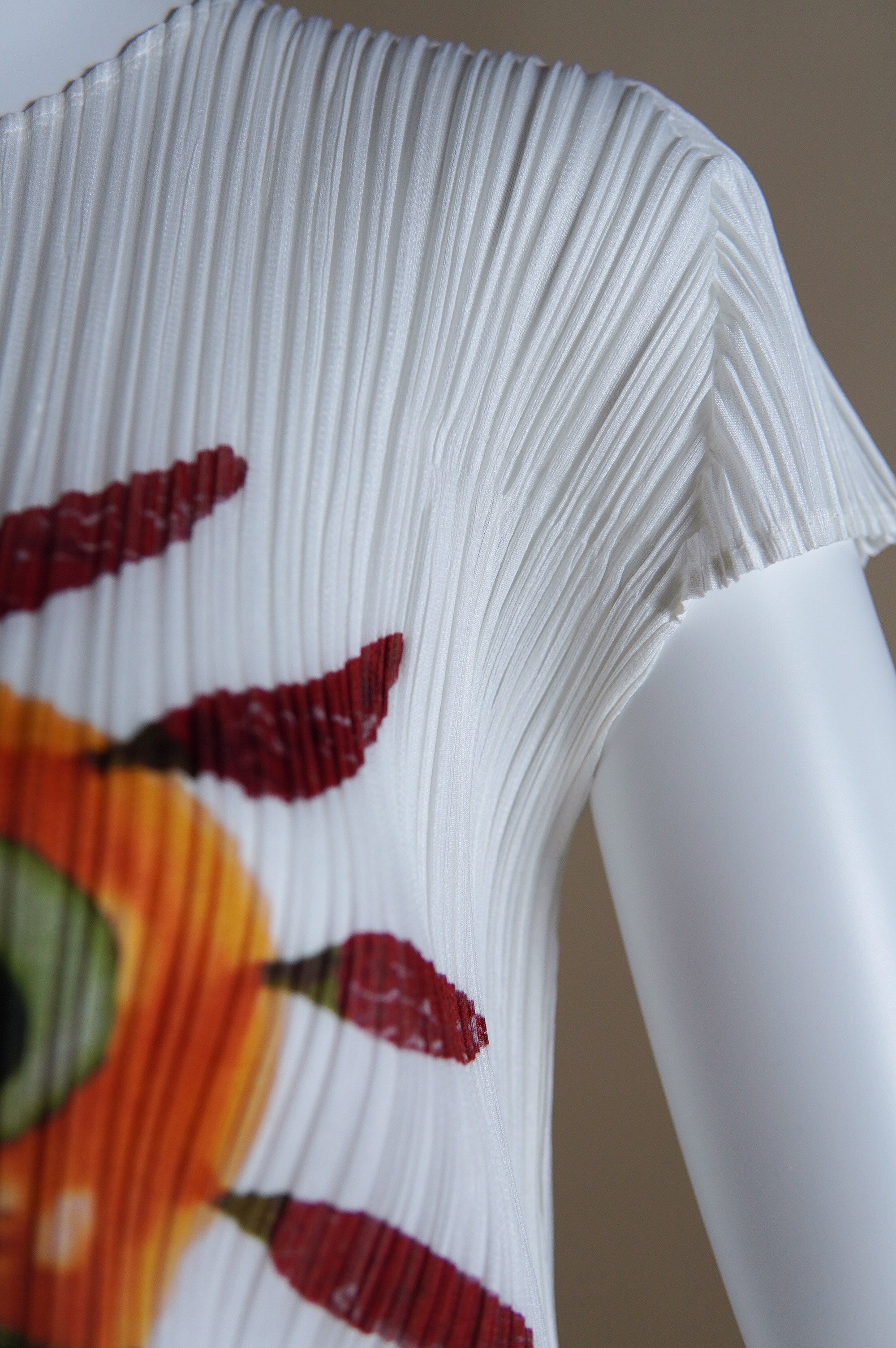 S/S 2004 Issey Miyake Pleats Please veggie face top - S/M/L