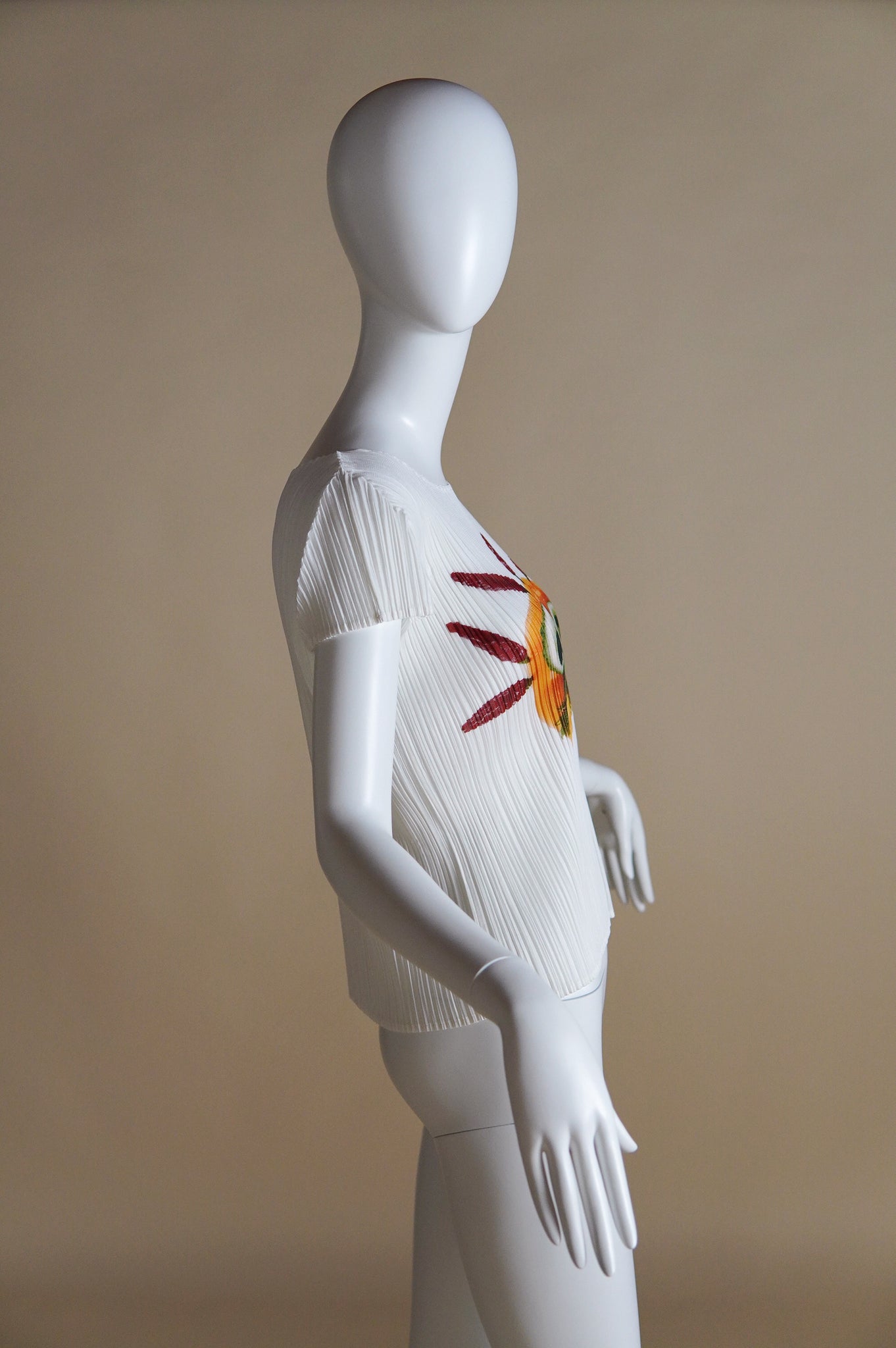 S/S 2004 Issey Miyake Pleats Please veggie face top - S/M/L