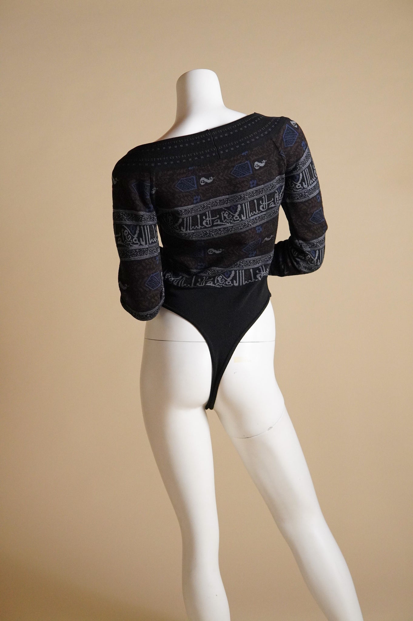 F/W 1990 Alaïa knit bodysuit - S/M