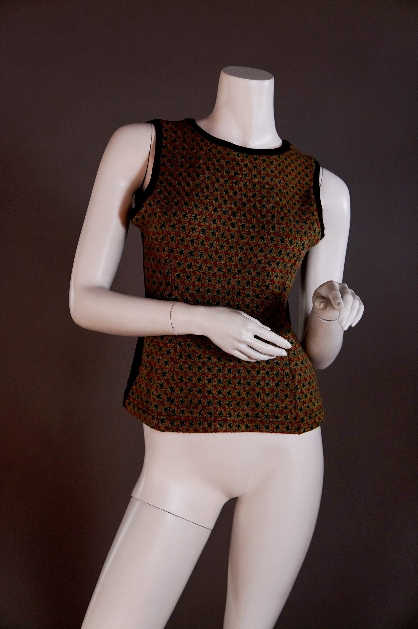 Todd Oldham knit sweater vest - S/M