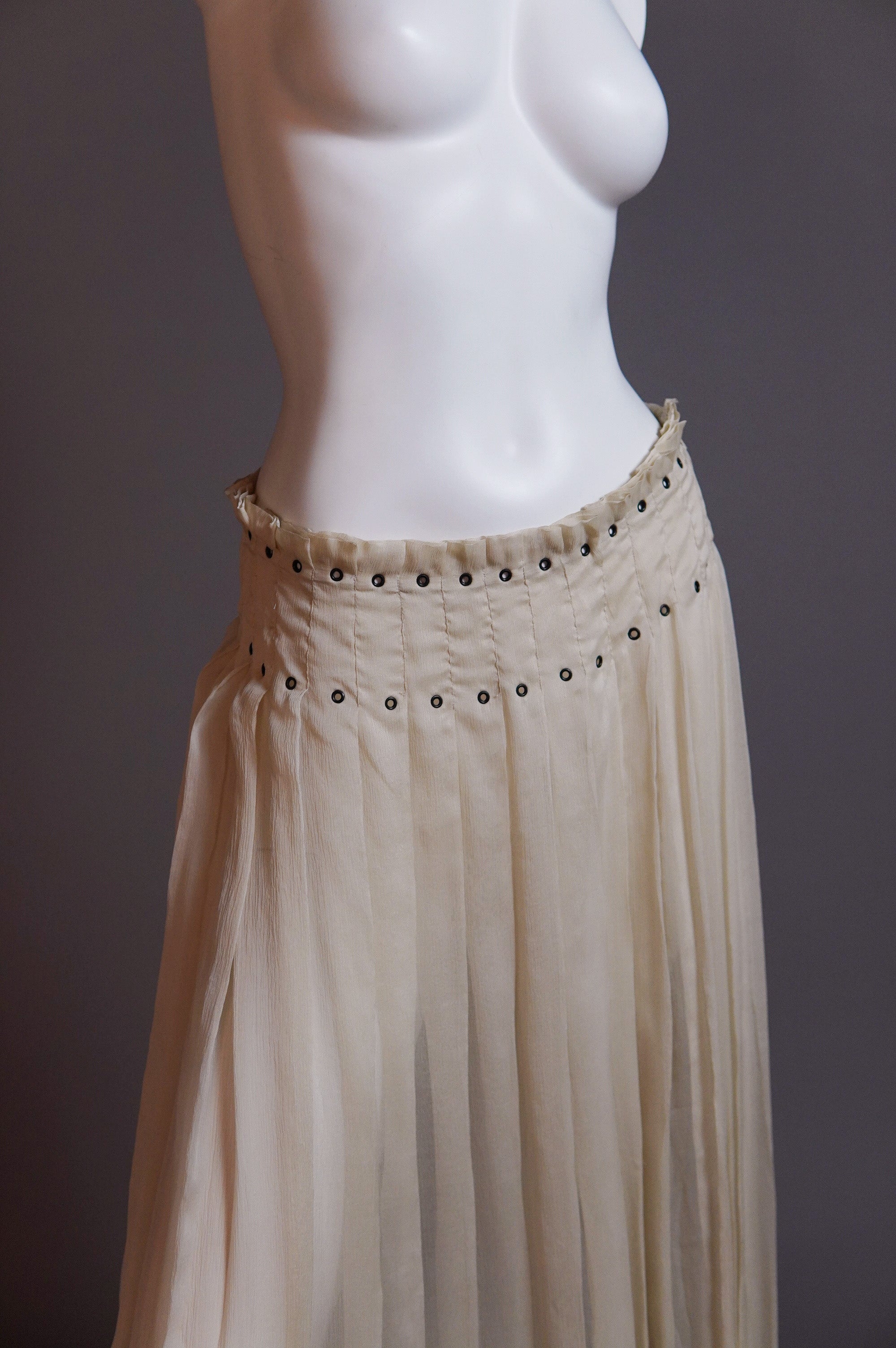 スカート PRADA Pattern Silk Pleats Skirt Prada - Silk pleated skirt black - The Corner