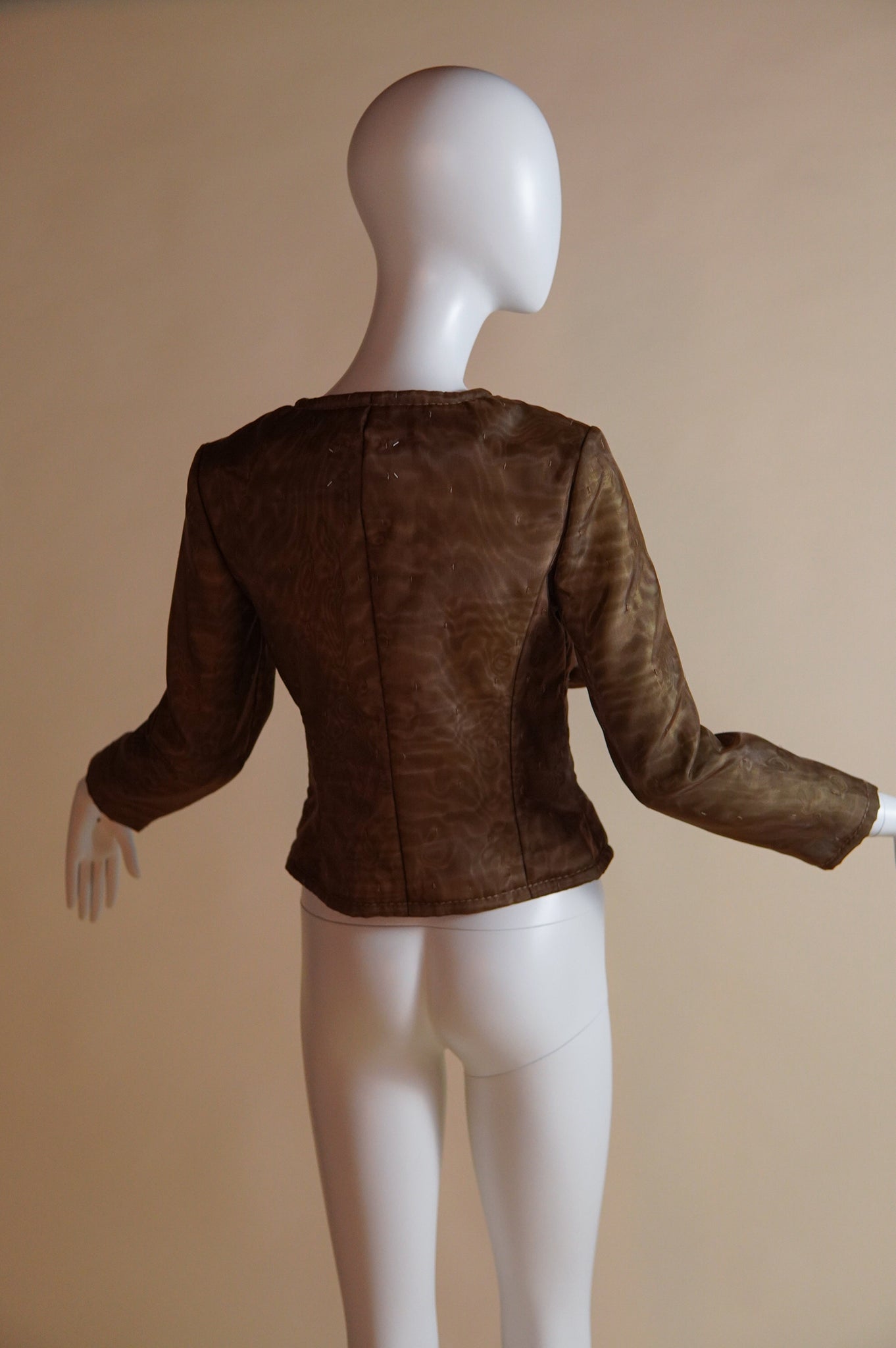 S/S 2016 Maison Margiela by John Galliano blank label cropped jacket - XS/S