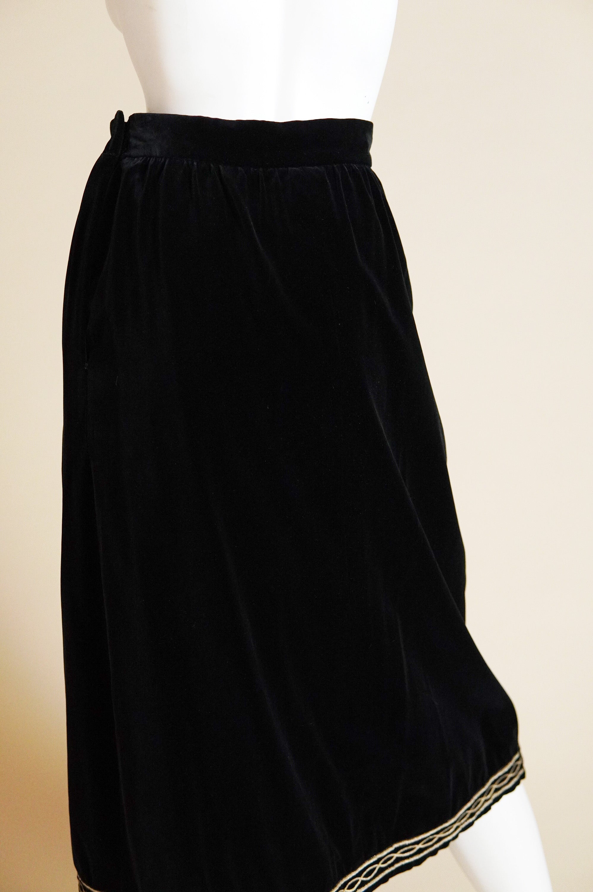 スカート 1976s YVES SAINT LAURENT Russian Skirt 1976s YVES SAINT LAURENT Russian Skirt