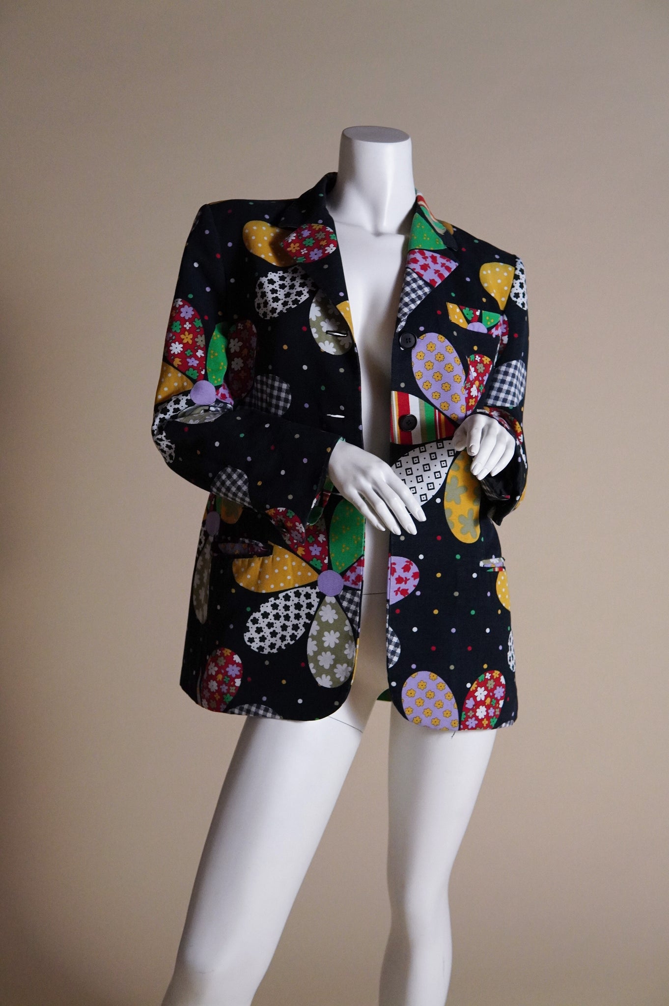 S/S 1993 rare Complice by Dolce & Gabbana jacket from swinging sixties collection - S/M