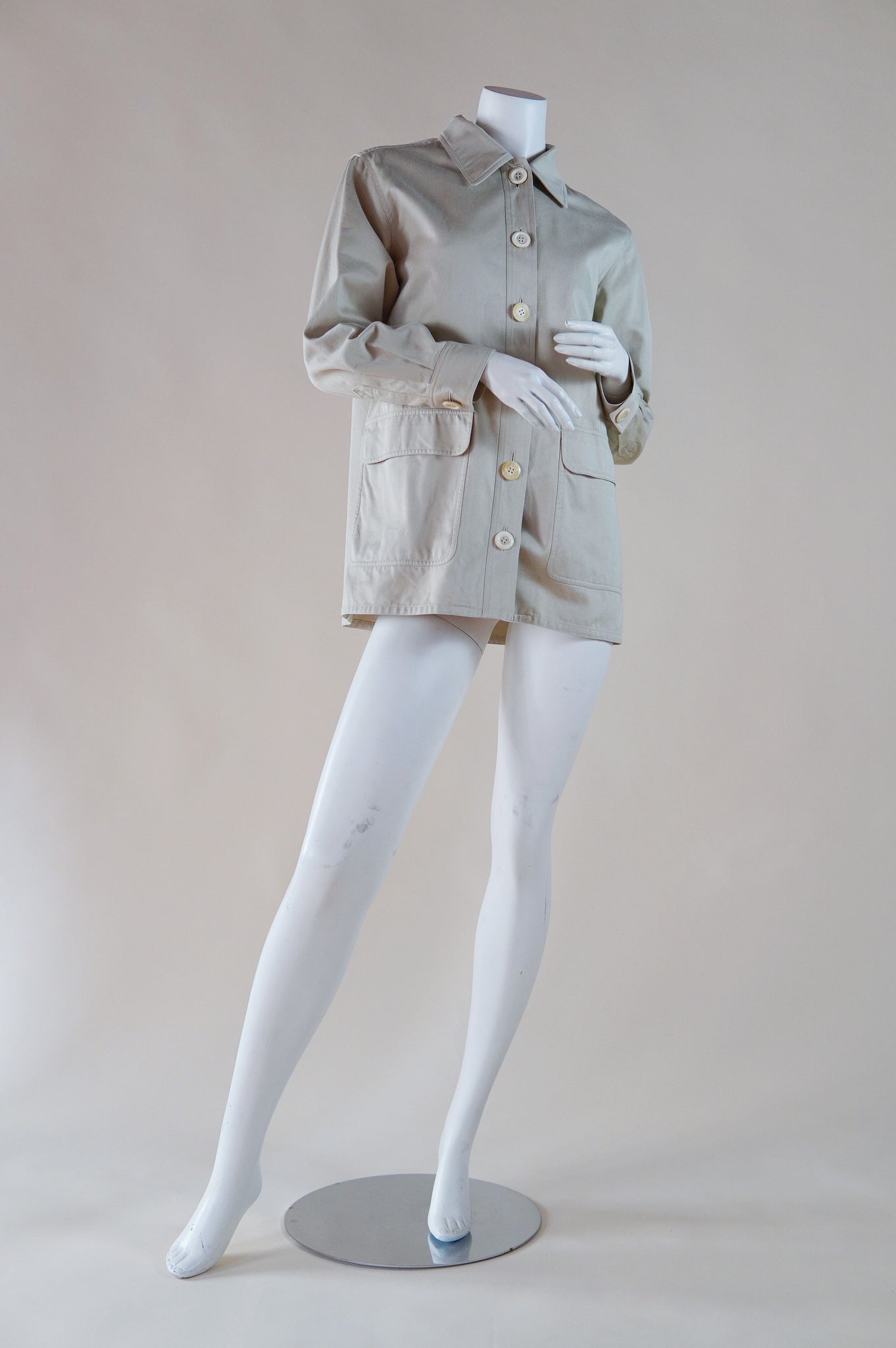 1980s Yves Saint Laurent Rive Gauche safari jacket XS/S/M