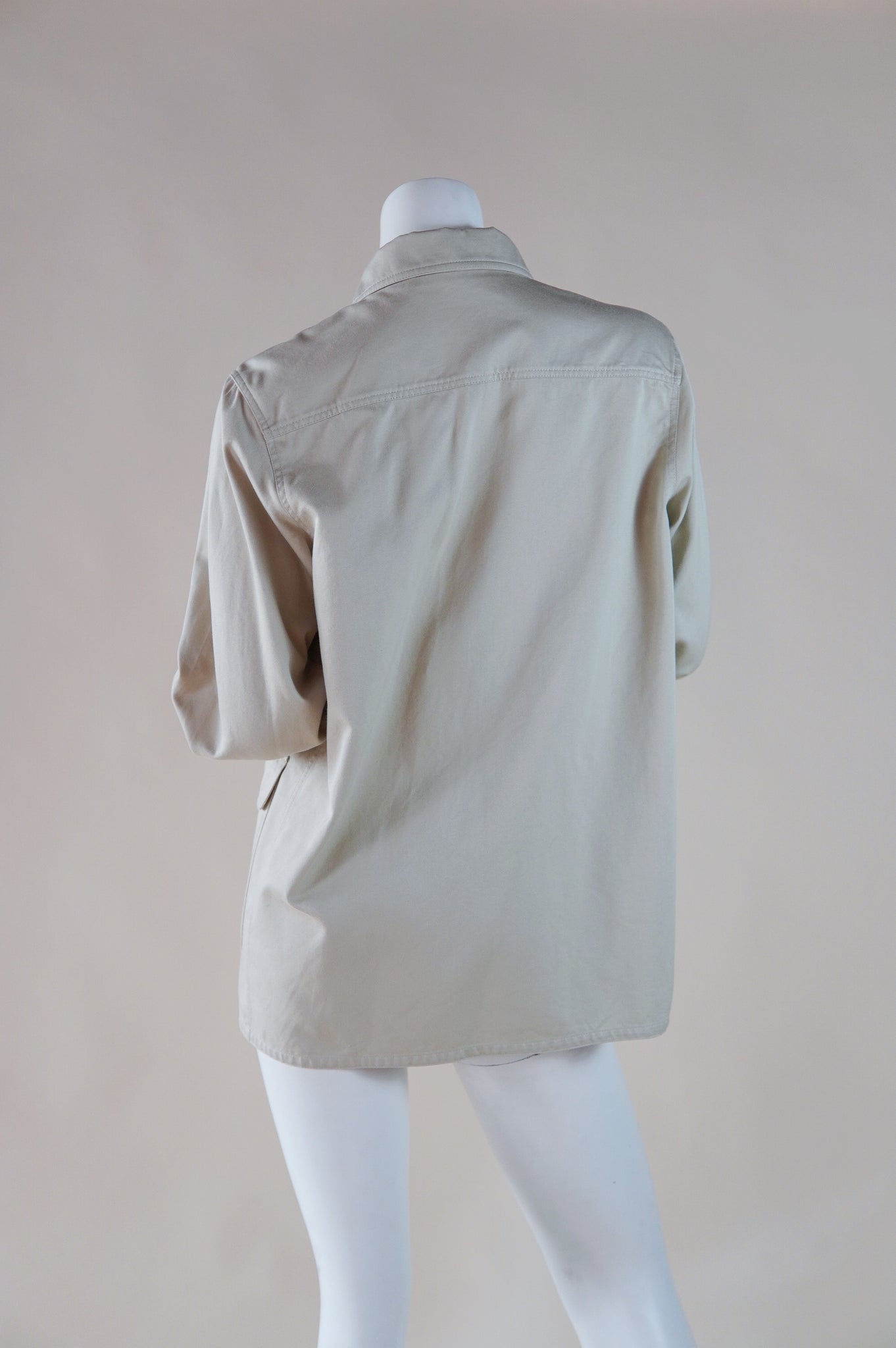 1980s Yves Saint Laurent Rive Gauche safari jacket - XS/S/M