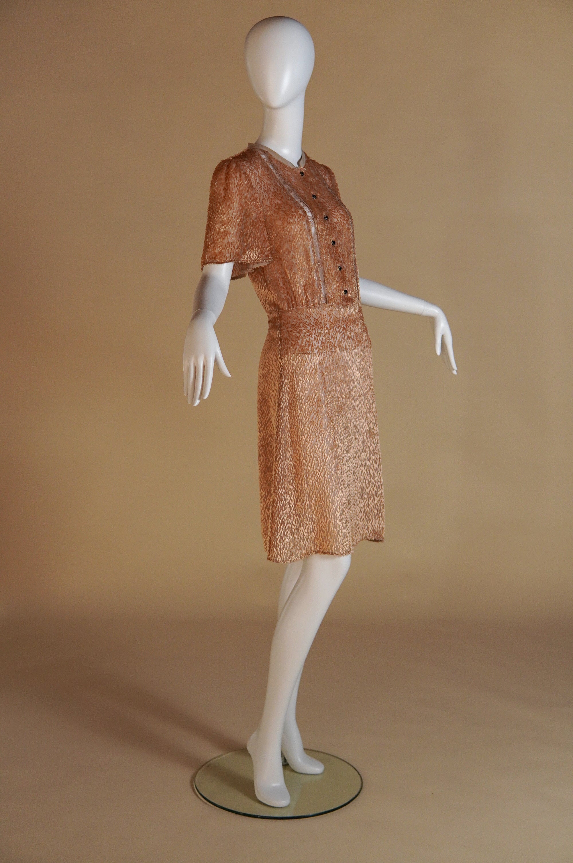 FENDI ワンピース40 DOLLY DRESS LASER CUT D FENDI ワンピース40 DOLLY DRESS LASER CUT D