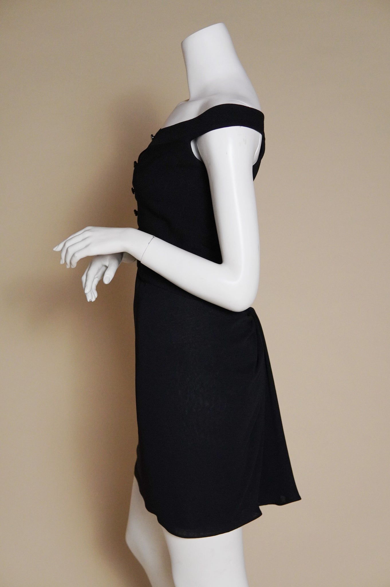 F/W 1997 Herve Leger wool and silk runway dress - XS/S