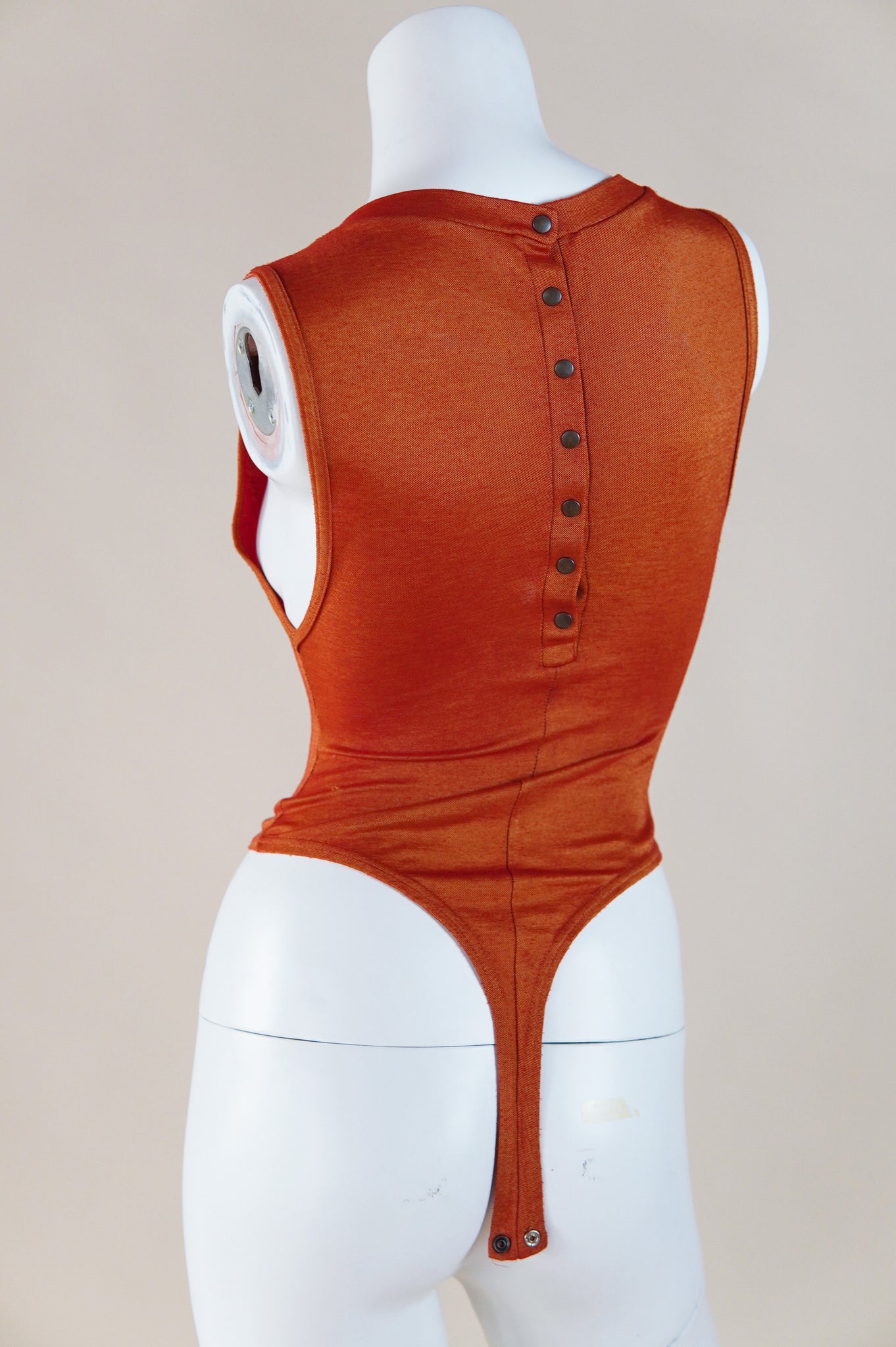 S/S 1986 Alaïa copper bodysuit - XXS