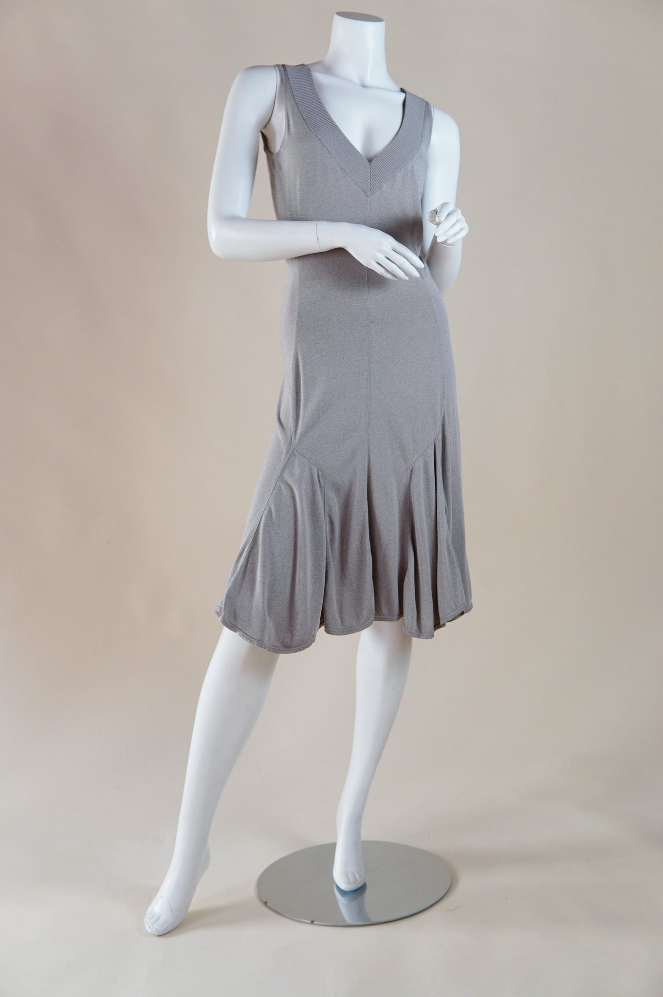 early 90s Azzedine Alaïa stretch knit dress