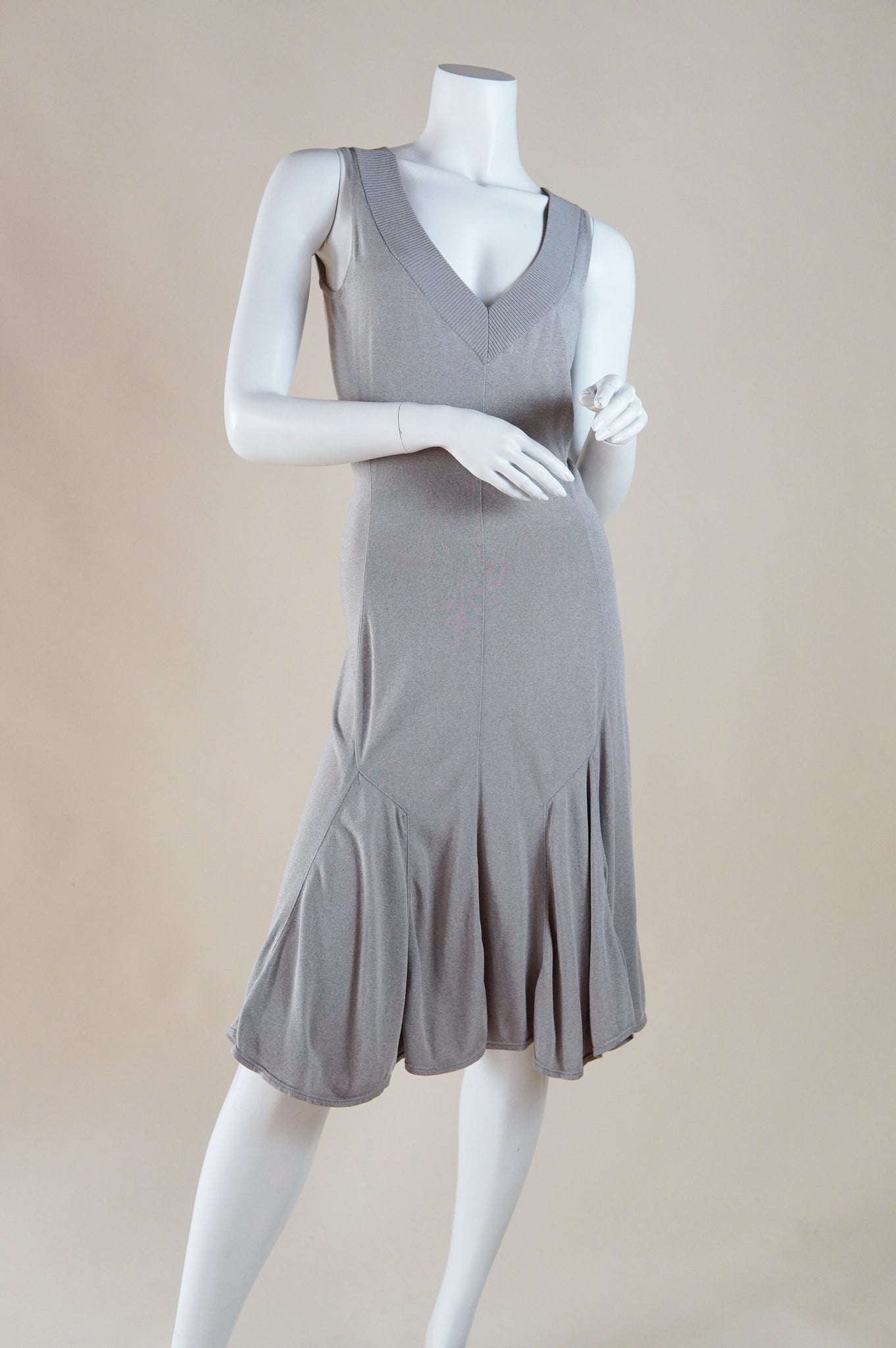 early 90s Azzedine Alaïa stretch knit dress - M