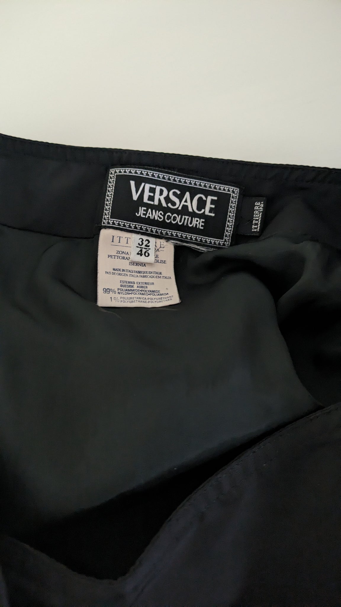 Versace Jeans Couture nylon wrap-skirt - S/M