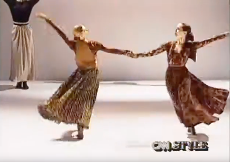 F/W 1995 Geoffrey Beene dress with sheer lace bodice and accordion pleated wool skirt - XXS/XS