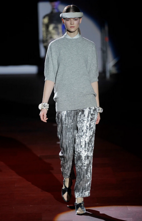 F/W 2008 Marc Jacobs runway dress and headband in collaboration with Stephen Jones - XS
