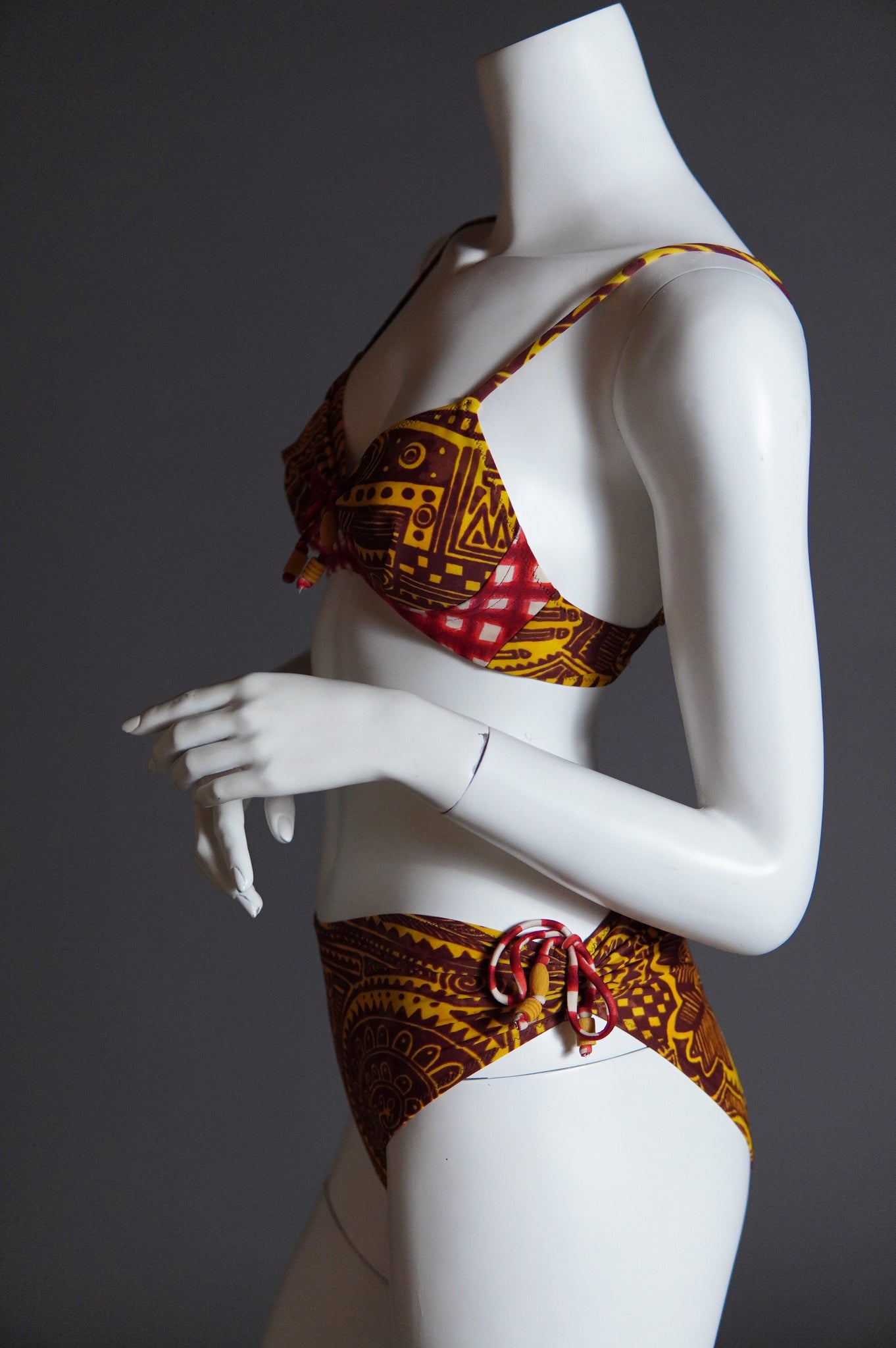 Gaultier Soleil tribal bikini - S/M