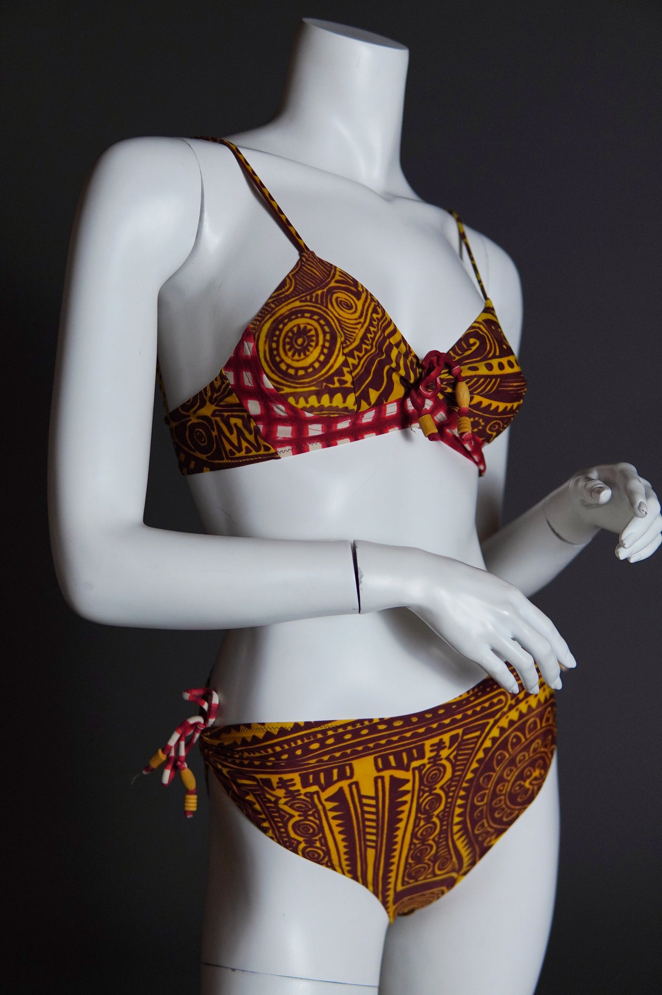 Gaultier Soleil tribal bikini - S/M