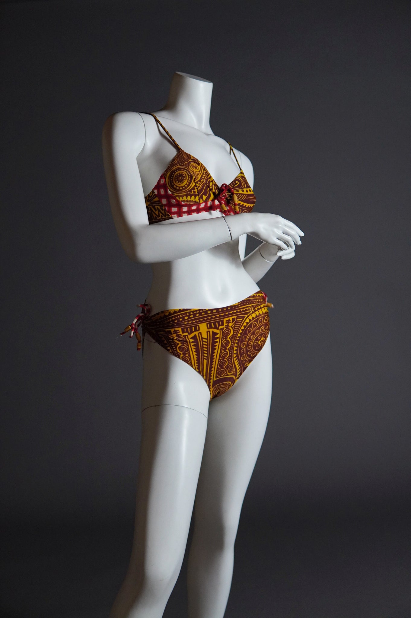 Gaultier Soleil tribal bikini - S/M