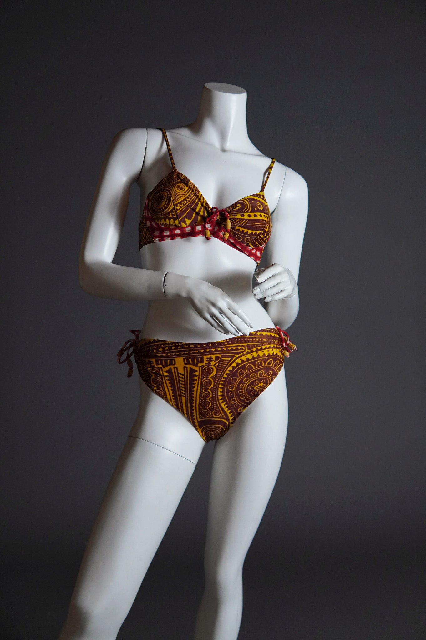 Gaultier Soleil tribal bikini - S/M