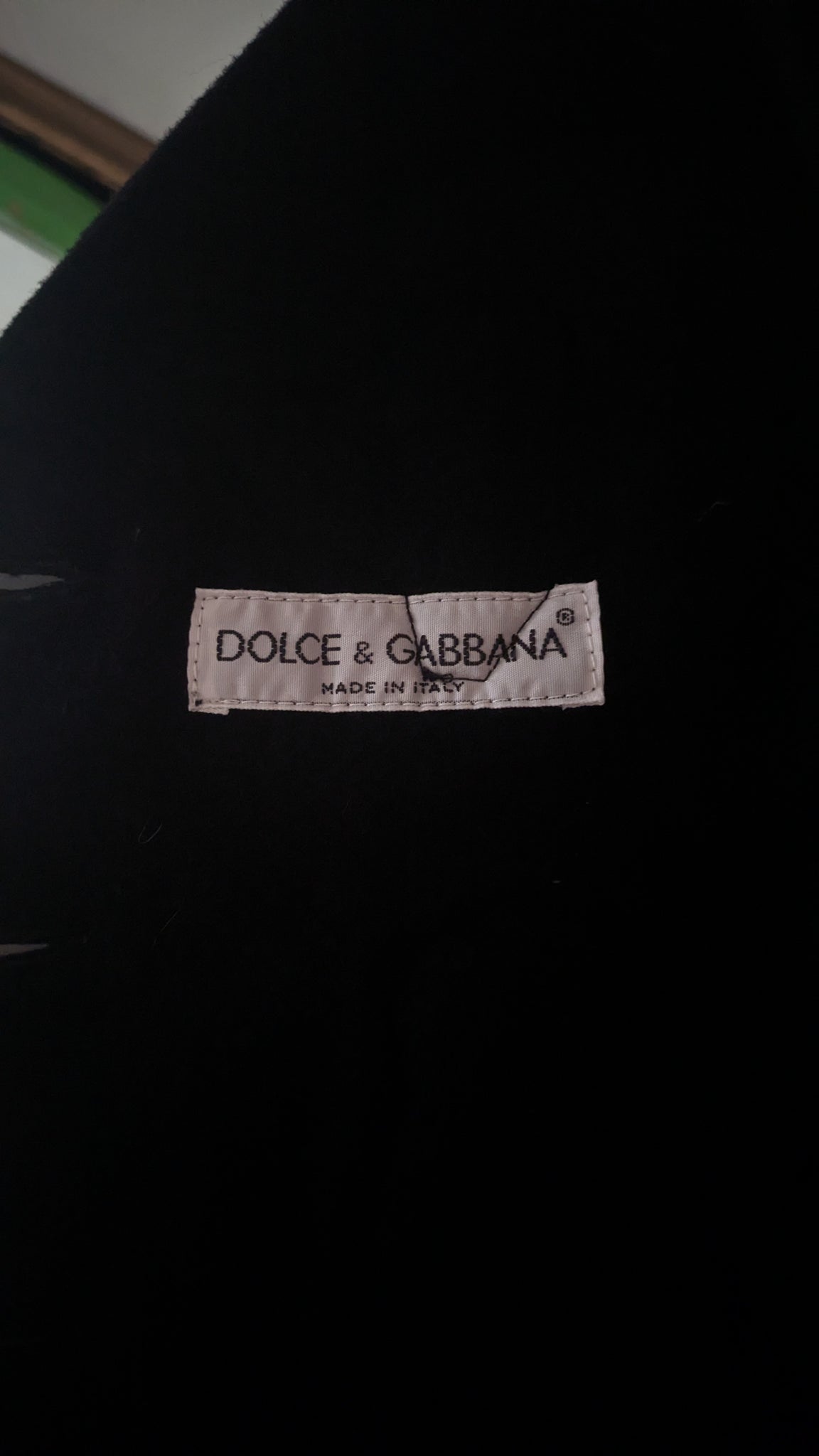 F/W 1992 Dolce & Gabbana rare runway vest with patches - XS/S