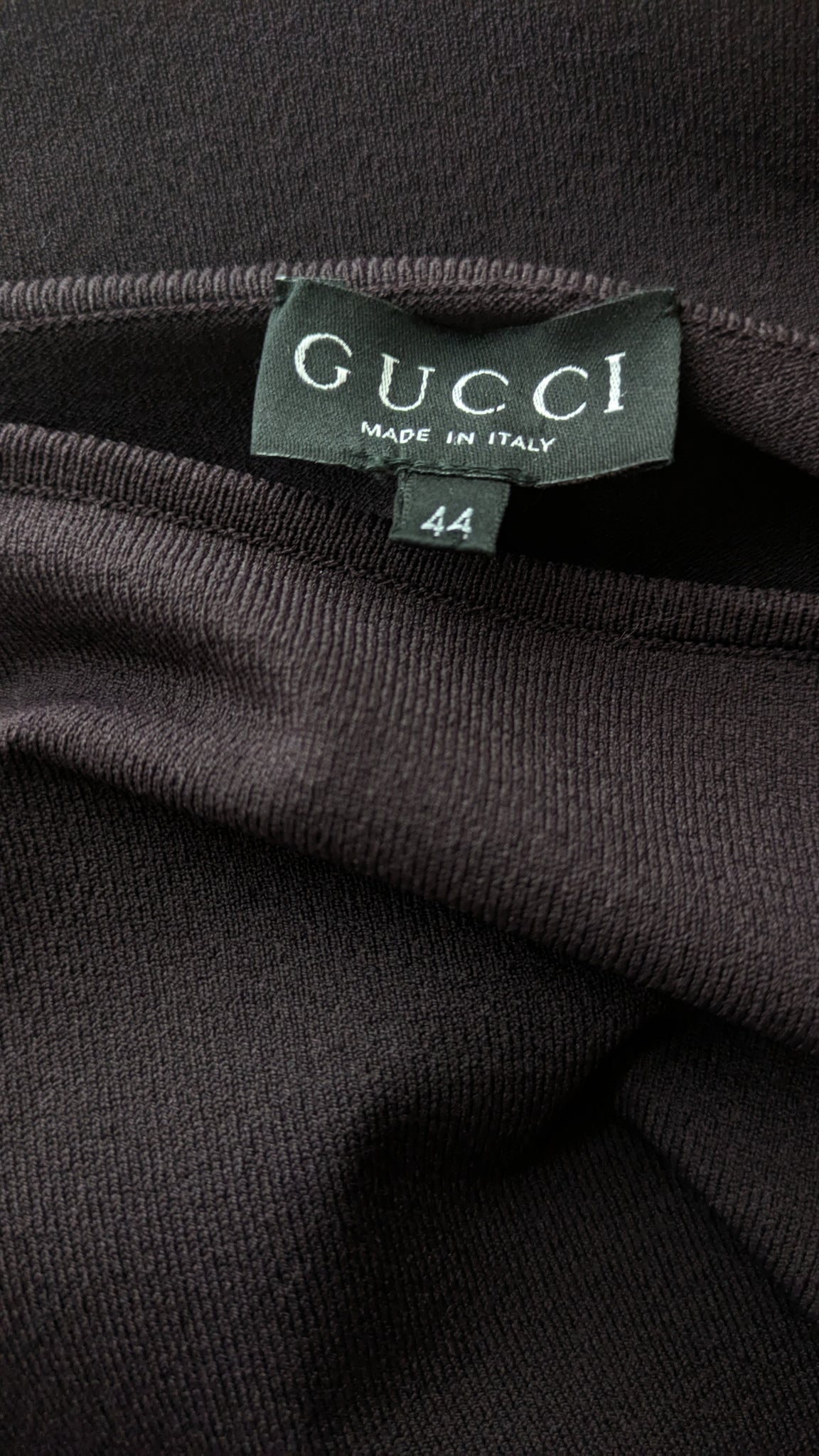 RESERVED S/S 1998 Gucci by Tom Ford plum dress with exposed straps - S/M