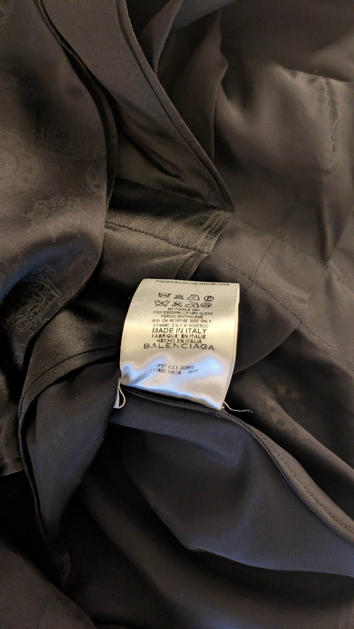 S/S 2007 Balenciaga by Nicolas Ghesquière runway drop-waist shirtdress - XS