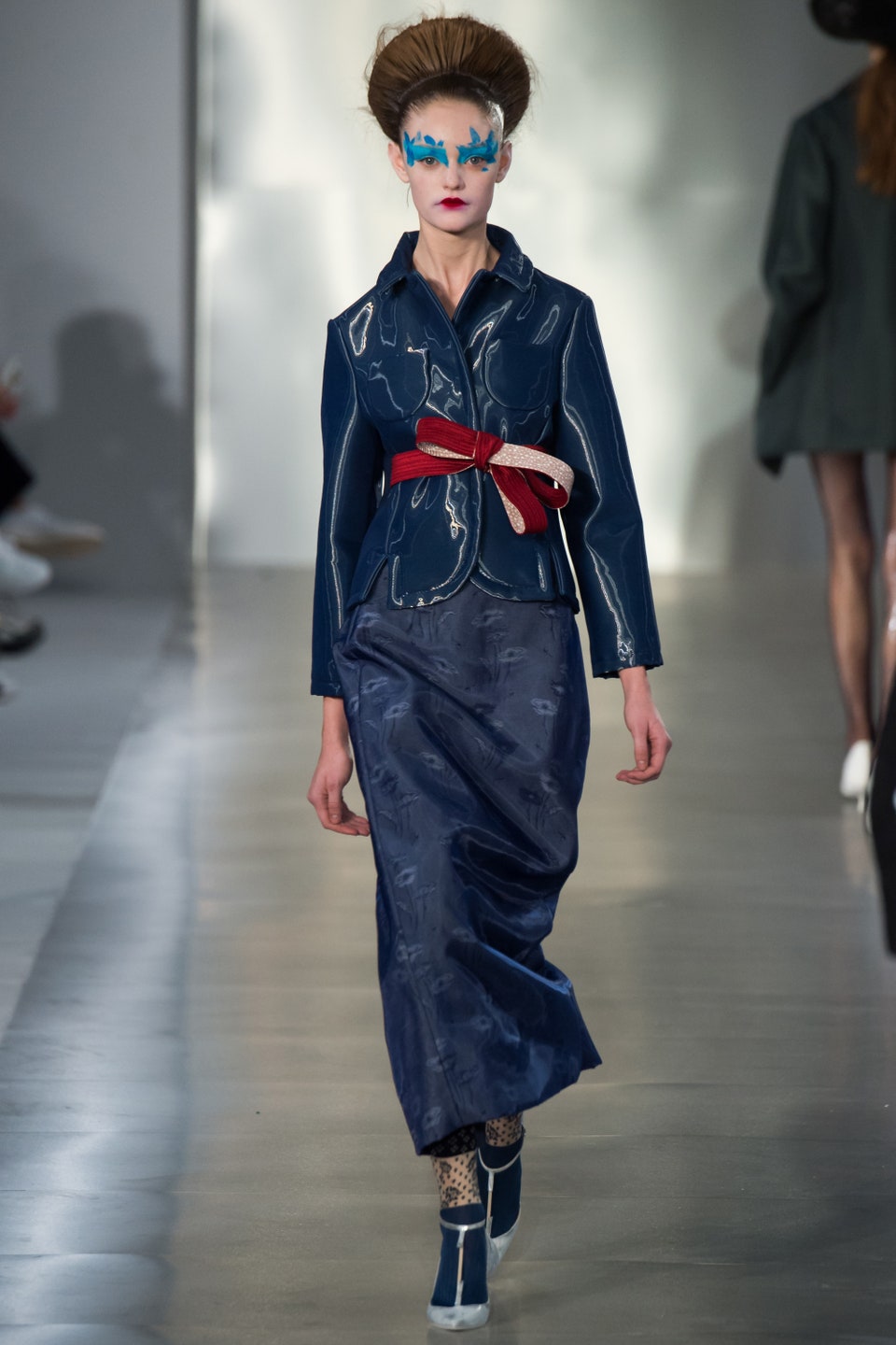 S/S 2016 Maison Margiela by John Galliano blank label cropped jacket - XS/S