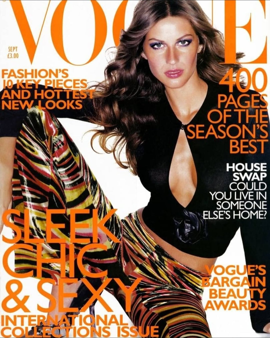 F/W 1999 Gucci by Tom Ford runway sheer silk knit top with exaggerated keyhole and leather rose - S/M