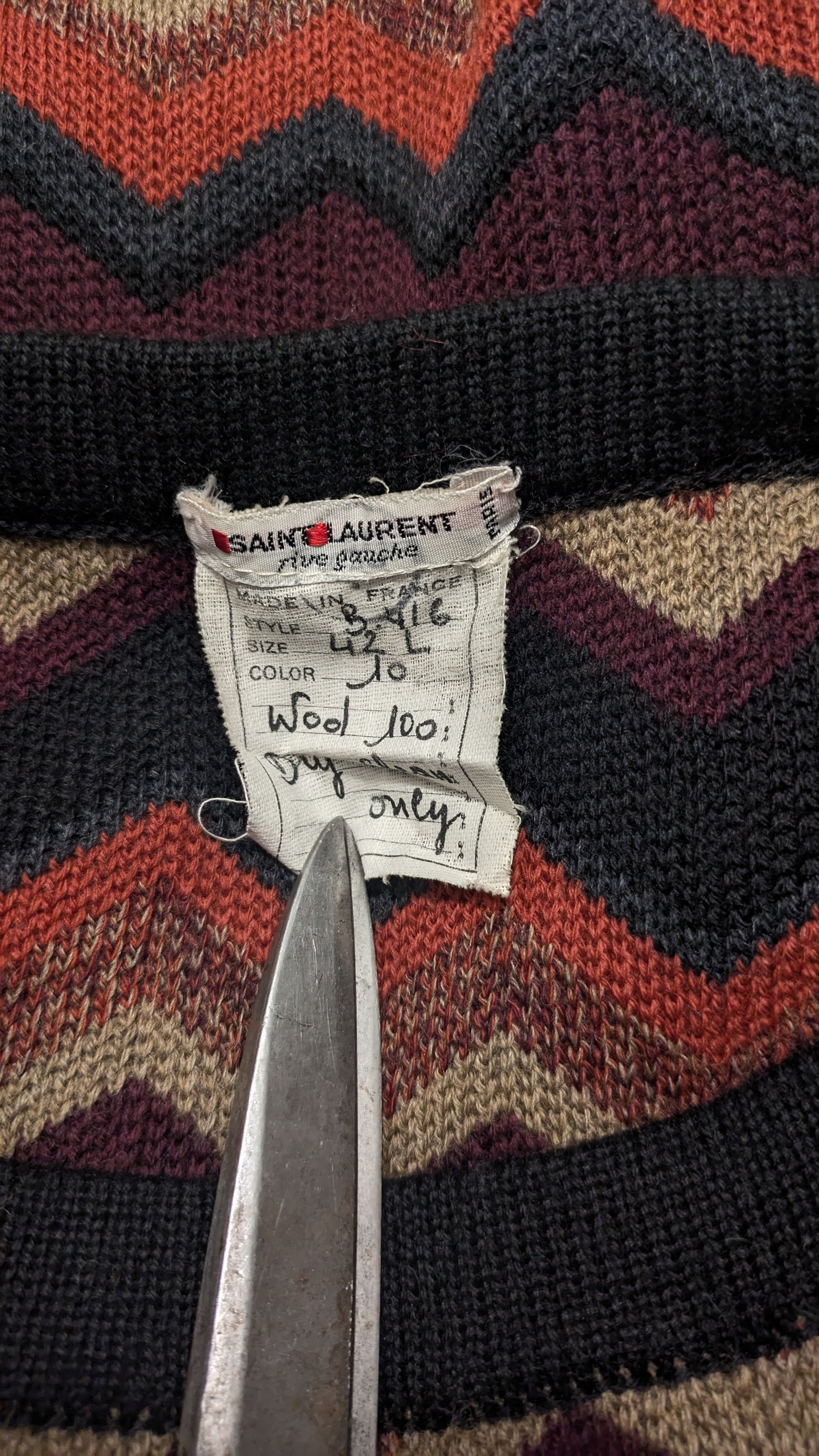 F/W 1977 Yves Saint Laurent Rive Gauche Chinoiserie collection