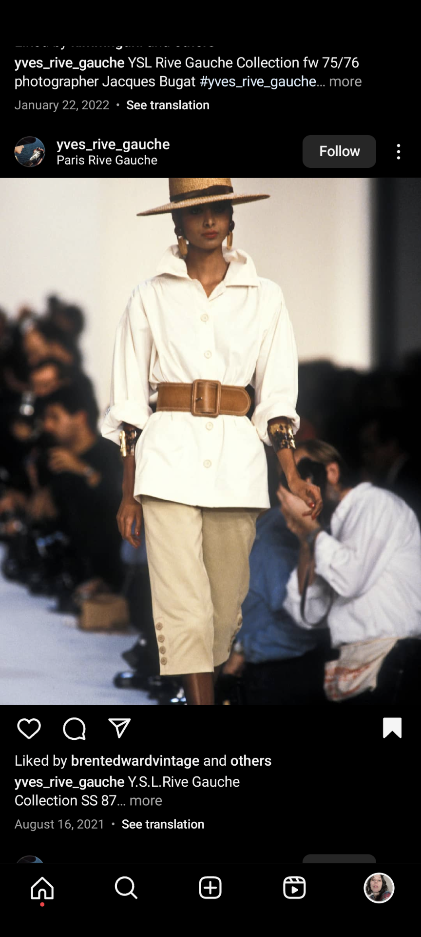 1980s Yves Saint Laurent Rive Gauche safari jacket - XS/S/M