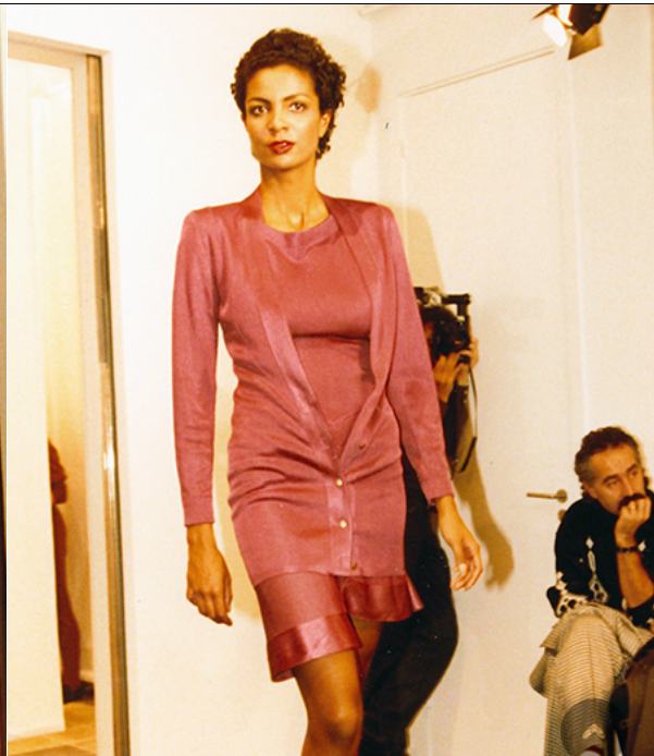 documented S/S 1986 Alaïa sweater dress - S