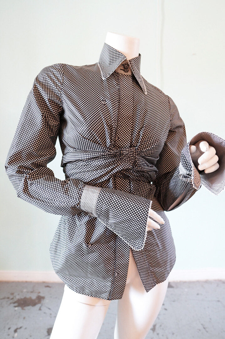 Gianfranco Ferre sculptural blouse - S
