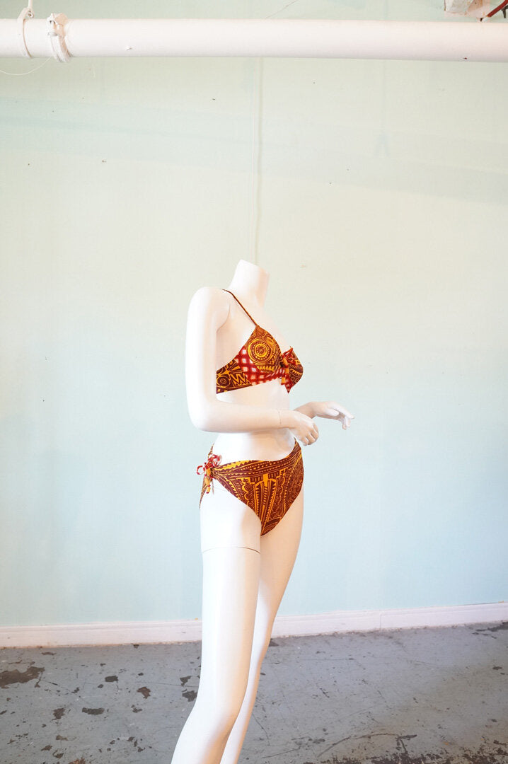 Gaultier Soleil tribal bikini - S/M