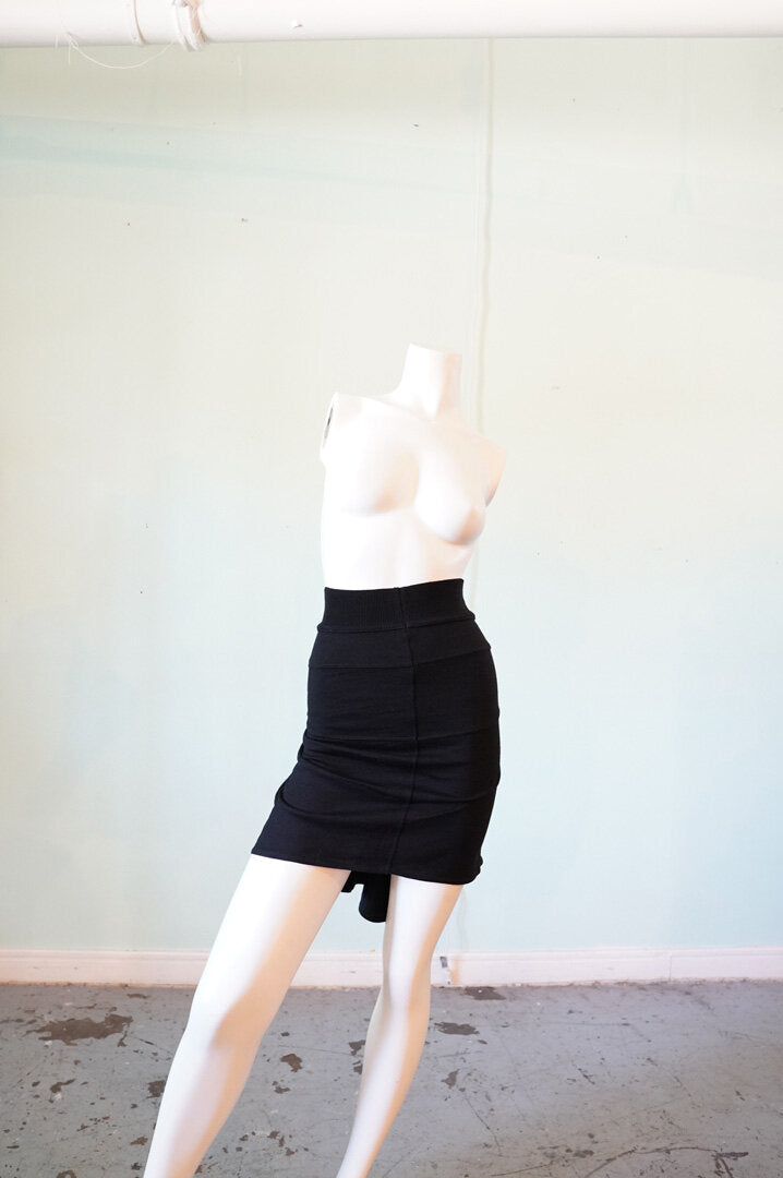 1990s Alaïa fishtail skirt - XS/S
