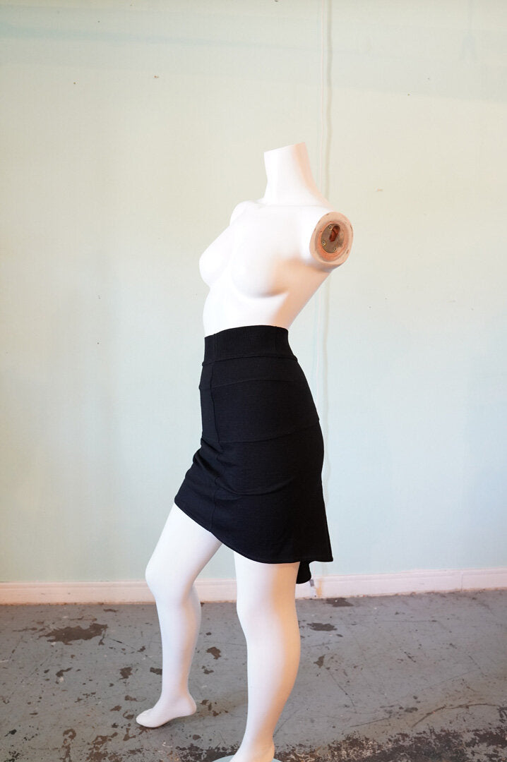 1990s Alaïa fishtail skirt - XS/S