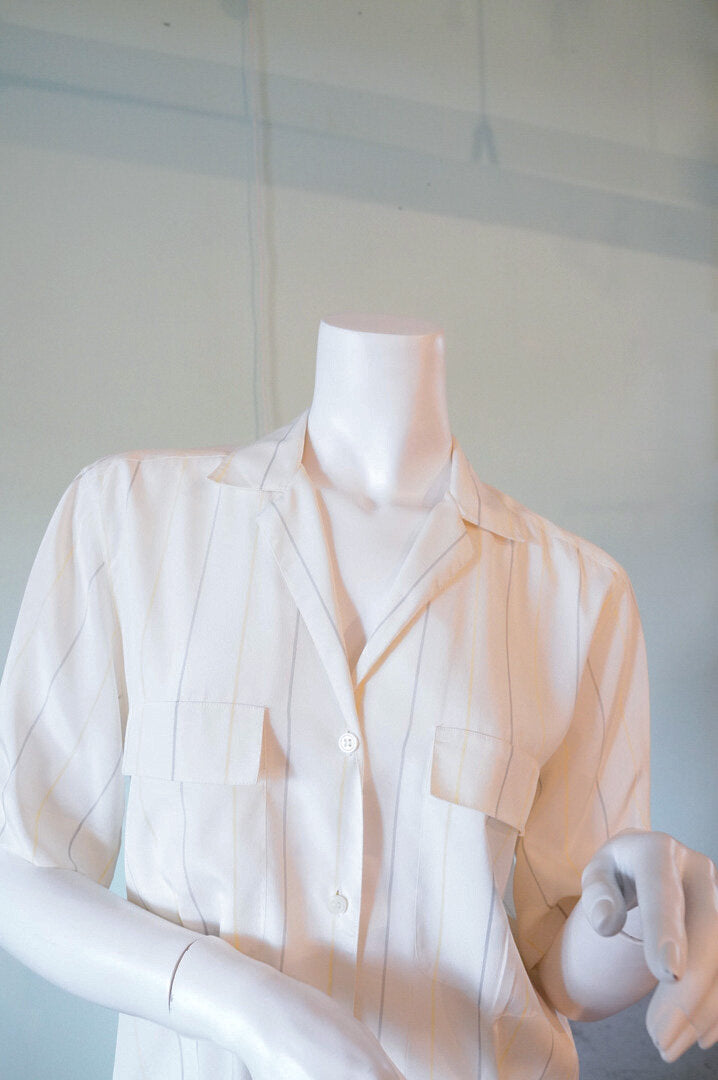 Dior silk shirt with stripes - O/S
