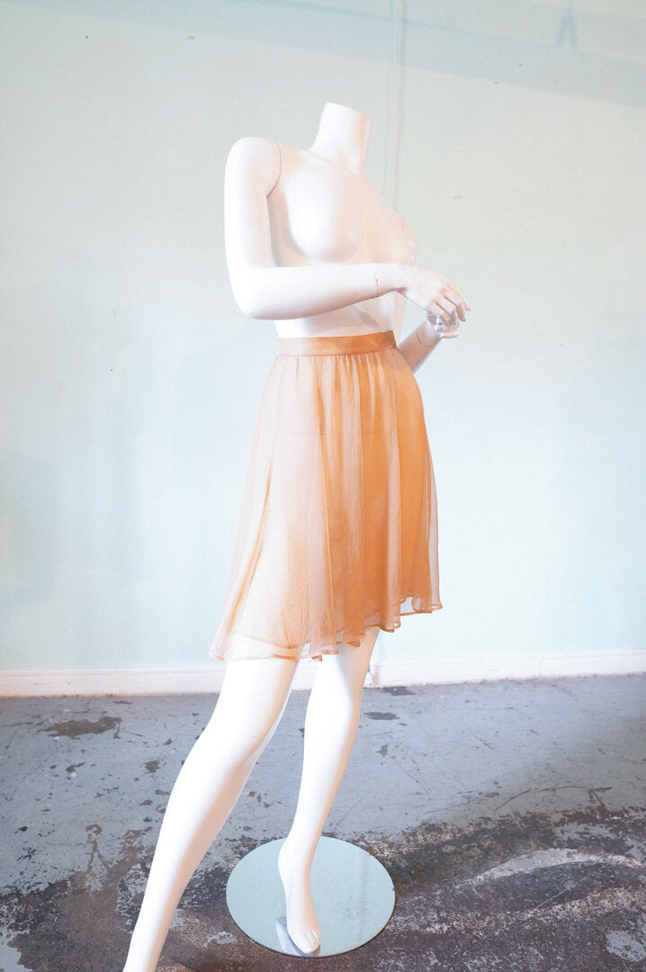 Thierry Mugler silk skirt - M/L