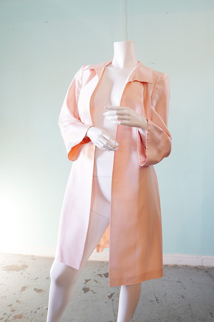Escada Couture raw silk jacket - O/S