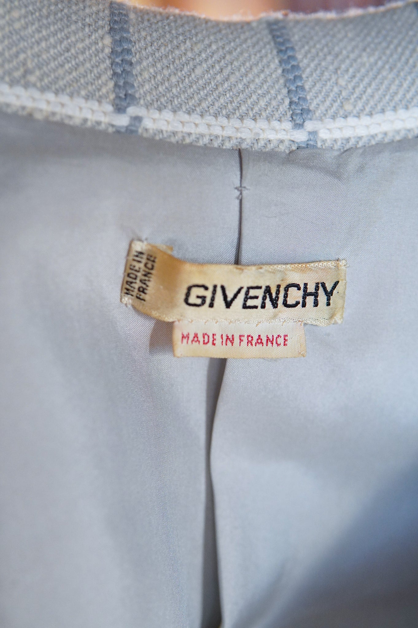 rare S/S 1969 Haute Couture Givenchy jacket - S