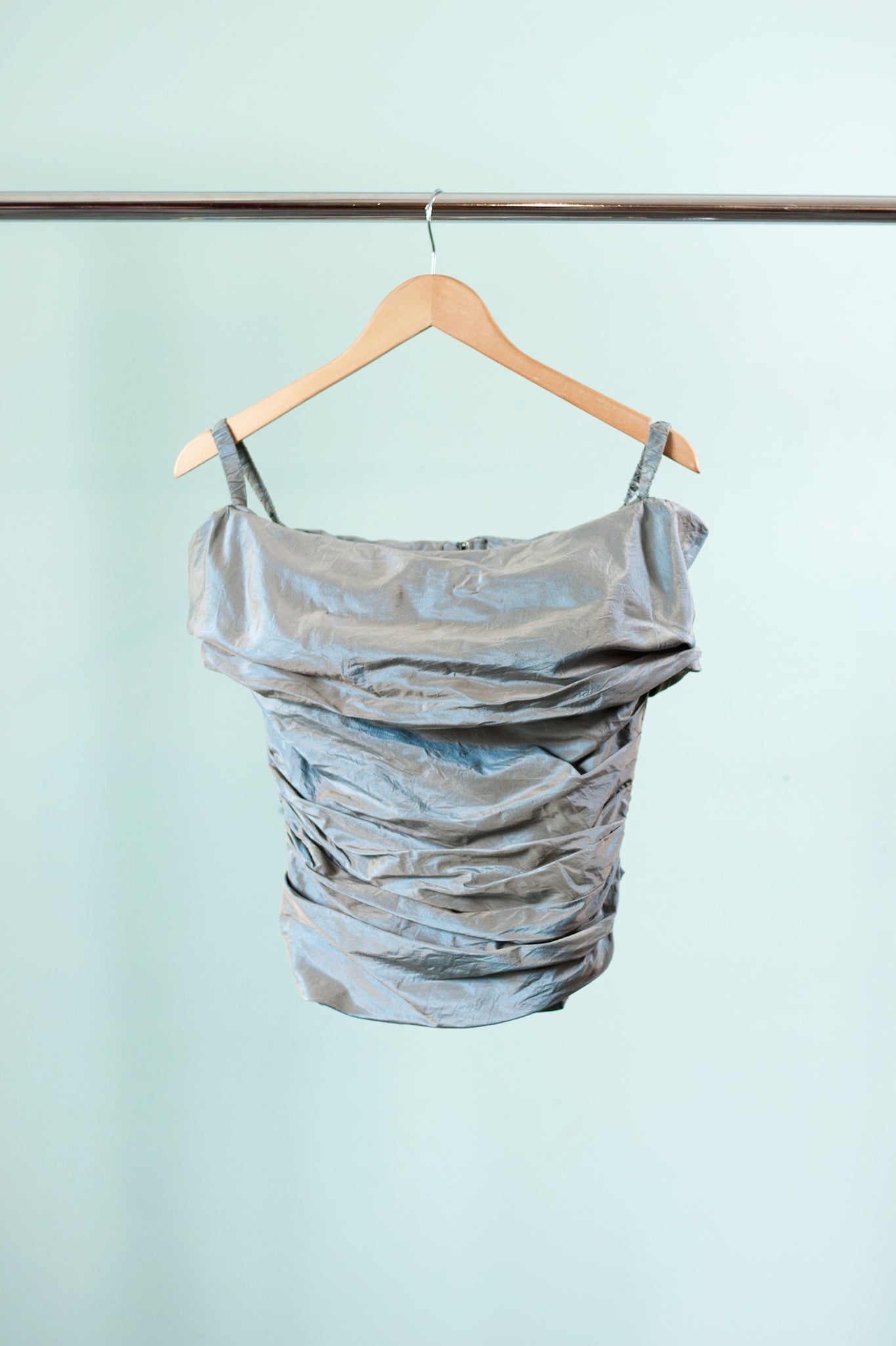 taffeta top - S