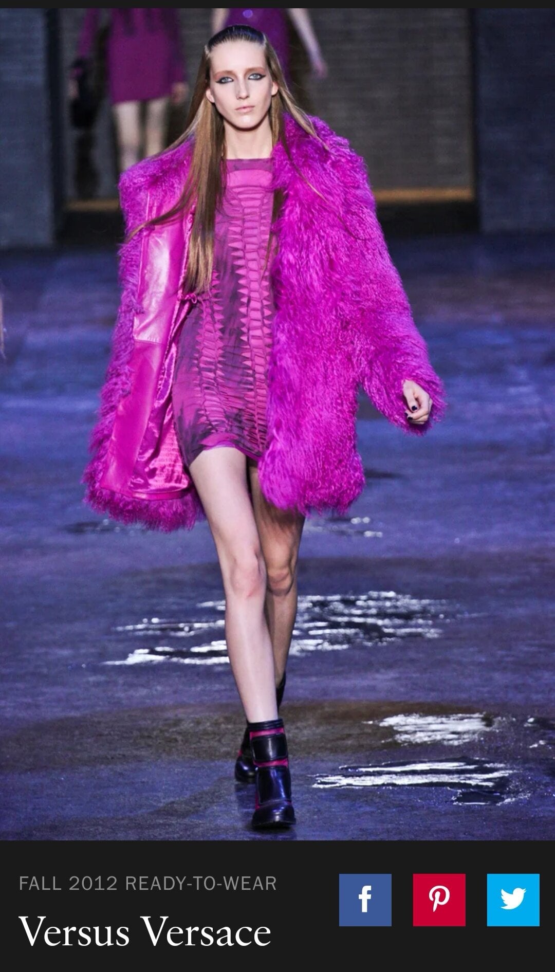 Fall 2012 Versus Versace dress - S